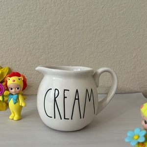 Rae dunn cute cream pot